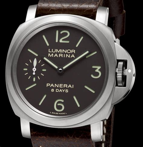 SIHH 2014 – Panerai Luminor Marina 8 Days Titanio 